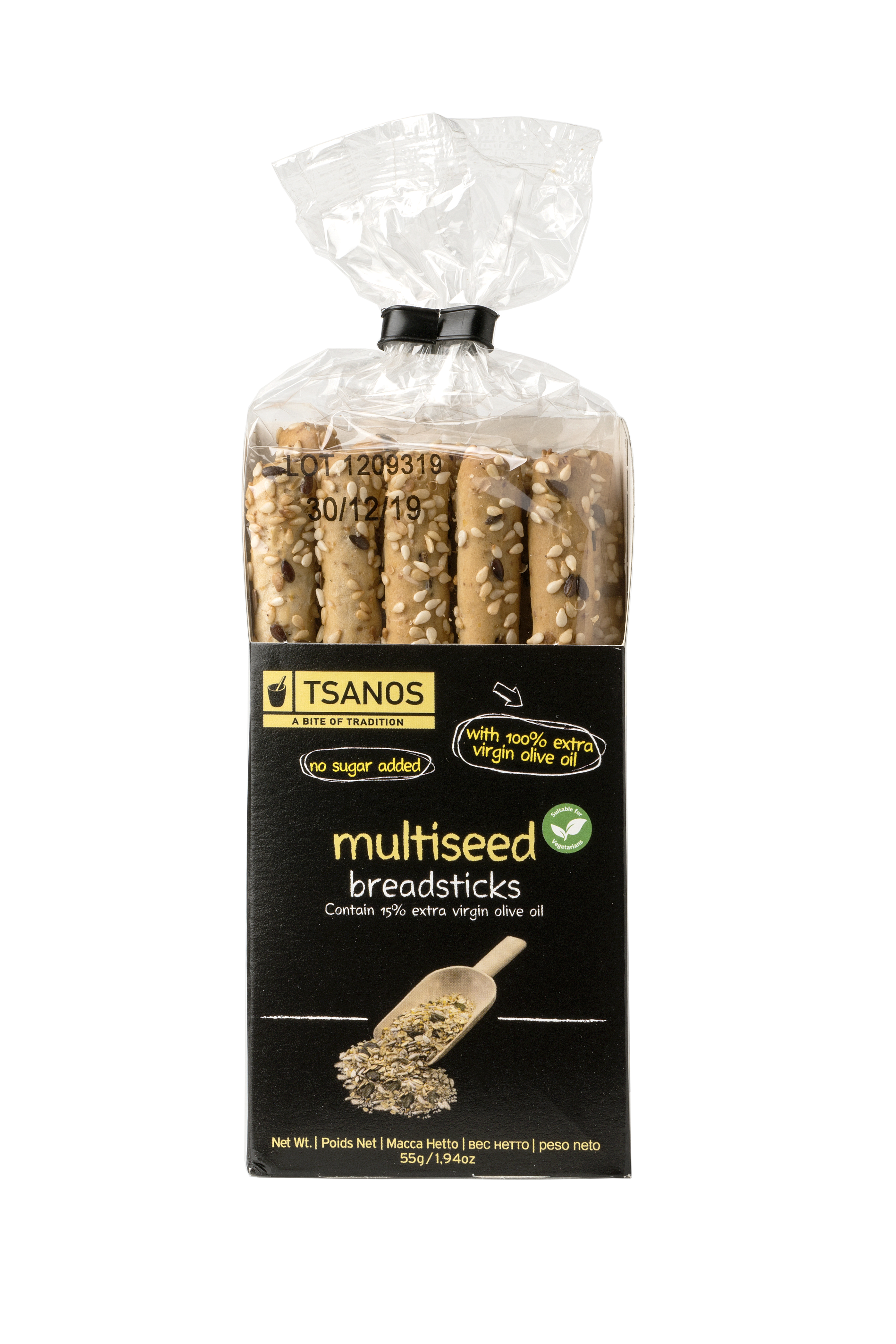 Multiseed Breadsticks