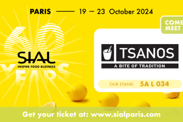 Discover Tsanos Ltd at SIAL Paris: A Taste of Tradition and Innovation!